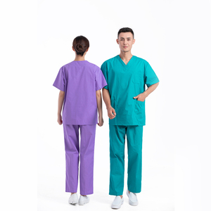 Vendita calda uniformi medico ospedaliere lavabili Scrub tute medico infermieristico Scrub uniformi - Product Image 1