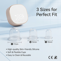 Correcteur et extracteur de mamelons électrique pour la maternité, aspirateur en silicone