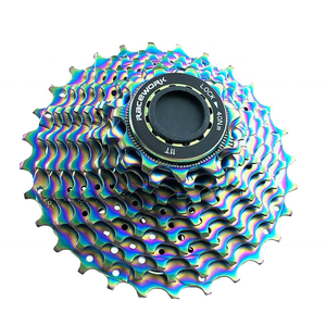 <span class=keywords><strong>Cassette</strong></span> de vélo de <span class=keywords><strong>route</strong></span> RACEWORK <span class=keywords><strong>11</strong></span> vitesses <span class=keywords><strong>11</strong></span>-28/32/<span class=keywords><strong>34</strong></span>/T avec couleurs argentées, dorées et colorées - Product Image 4