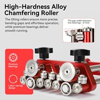 Rodillo Industrial para Chapa Metálica DIY, Dobladora de Metal de 2 Estaciones con Rango de Doblado de 0-100, Herramienta Ligera Personalizable ODM