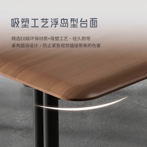 Tavolo da Conferenza Pieghevole Moderno, Scrivania Minimalista per Riunioni, Tavolo Salvaspazio per Ufficio - Product Image 2