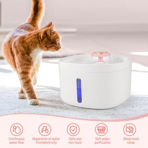 Bebedero Automático para Mascotas Petdom de 2.6L, Dispensador de Agua Inteligente, Comederos Automáticos y Bebedero de Acero Inoxidable para Gatos, 0.5W - Product Image 4