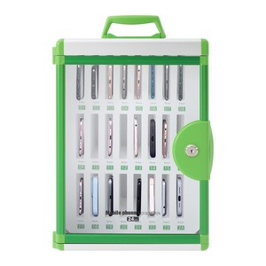 Trường học treo tường xách tay nhiều điện thoại Locker khóa điện thoại box với 24 Khe cắm để lưu trữ điện thoại di động - Product Image 3
