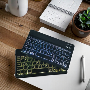 10-inch Ultra-thin BT <strong>Keyboard</strong> Portable Mini <strong>Wireless</strong> Charging <strong>USB</strong> <strong>Keyboard</strong>, Suitable for Tablet <strong>Computers</strong> and Smart Phones - Product Image 3