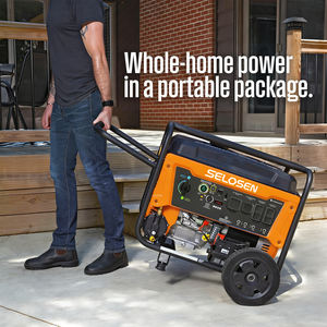 Générateur à double carburant 9,5 kW 12,5 kW <span class=keywords><strong>Mini</strong></span> Chine 12,5 kVA refroidi par air GPL essence essence avec démarrage à distance pour usage domestique - Product Image 3