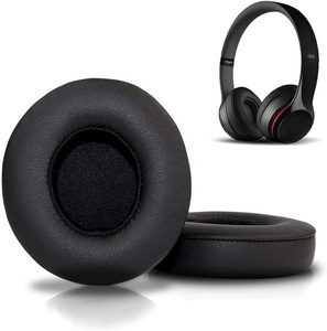 Memory Foam Replacement <strong>Ear</strong> <strong>Pads</strong> Earpad for <strong>Beats</strong> Solo 2.0/3.0 Wireless&amp; Wired <strong>Headphone</strong> <strong>Ear</strong> Cushion