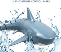 Bateau RC Nouvelle Simulation Télécommande Requin Bateau pour les Lacs Nager dans une Eau À Grande Vitesse 2.4G 4 Canaux RC bateaux Enfants