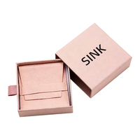 Boîtes à tiroirs en papier imprimé de luxe avec logo personnalisé Emballage de boîte-cadeau pliable en carton kraft recyclable pour montre portefeuille