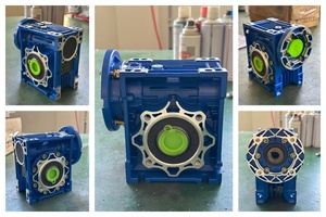 Réducteur à vis sans fin NMRV vertical miniature et petit en alliage d'aluminium, rapport de réduction 20:1, modèles de boîte de vitesses RV30-150 - Product Image 3