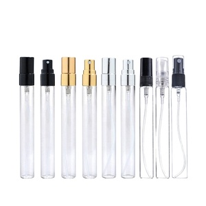 <b>Empty</b> 2-10ml Clear Mini Eco-friendly Square Pump Sprayer Mist Vial Sample <b>Spray</b> Glass Perfume <b>Bottle</b> for Skin Care Serum - Product Image 1