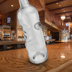 Botella de Vidrio para <span class=keywords><strong>Licor</strong></span> de 500, 700 y 750 ml, Acabado Mate Esmerilado, Color Negro, para Vodka, Ginebra, Aceite de Oliva y Licores, Disponible en Fábrica - Product Image 5