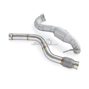 Collecteur d'échappement haute performance en acier inoxydable T304 avec bouclier thermique pour Mercedes A45 AMG W176 M133 2.0T 2013-2018 - Product Image 2