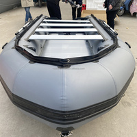 Günstiger Preis PVC Aufblasbares Ruderboot für 2, 3, 4, 5 Personen mit Elektromotor