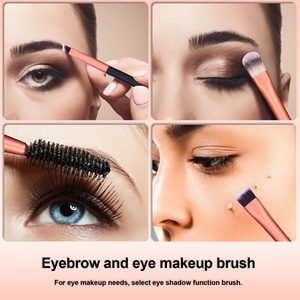 BS-MALL Oeil brosse outils de maquillage fard à paupières brosse correcteur cosmétique sourcil cils pinceau <span class=keywords><strong>eyeliner</strong></span> - Product Image 4