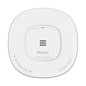 Détecteur de <span class=keywords><strong>fumée</strong></span> autonome UL217 avec batterie scellée de 10 ans, alarme de <span class=keywords><strong>fumée</strong></span> avec support de montage, batterie scellée 3V - Product Image 2