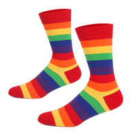 Chaussettes décontractées jetables pour hommes, grande taille, tricotées antibactériennes en mélange élasthanne/polyester/coton, à rayures