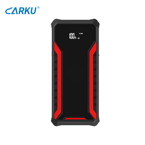 เครื่องจั๊มพ์สตาร์ทรถยนต์แบบพกพา Carku 12V 12000mAh สำหรับใช้งานกลางแจ้ง พร้อมแบตเตอรี่สำรองและไฟฉายในตัว - Product Image 5