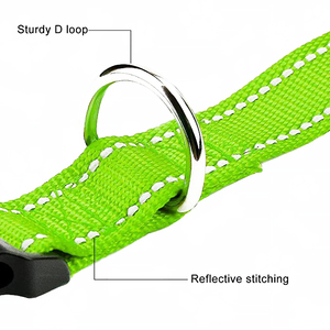 <span class=keywords><strong>Collar</strong></span> de perro de nailon ajustable reflectante duradero acolchado de neopreno suave para entrenamiento al aire libre - Product Image 5