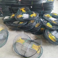 Pain crabe poulpe Cage De Pêche Personnalisé Lingot Cage Nylon Maille HDPE Crabe Piège Homard Aquaculture PE Crabe Pot