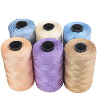 Haute qualité 250g/boule ruban plat fil de soie de glace fil de Crochet recyclé à tricoter à la main fil de Crochet pour sacs fil de fantaisie