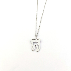 <span class=keywords><strong>Collier</strong></span> De dentition pour Bébé Dentaire Bijoux Joyas De Acero Inoxidable Para Mujer <span class=keywords><strong>Dent</strong></span> <span class=keywords><strong>Collier</strong></span> Col De Hombre Personnalisé Bijoux - Product Image 3