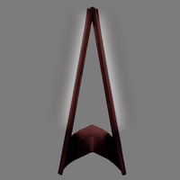 Porta Menús de Mesa con Luz LED Roja, Porta Tarjetas de Menú Iluminado para Restaurante, Cubierta de Menú A5 de 2 Páginas, Exhibidor de Mesa