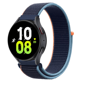 Venta al por mayor ajustable 20mm 22mm doble color correa de reloj de nylon elástico correa de reloj para Huawei Gt3 <span class=keywords><strong>Garmin</strong></span> Venu - Product Image 3