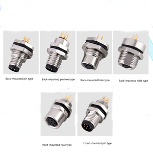 Connecteur M8 8 broches mâle à angle droit, connecteur bimétallique M8, connecteur tubulaire - Product Image 4