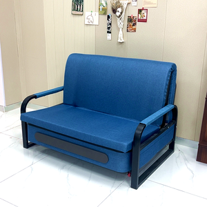 Divano Letto Pieghevole Compatto Personalizzabile Larghezza 1,28m - Salvaspazio per Piccoli Appartamenti e Uffici - Product Image 2