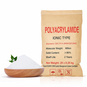 Poudre de polyacrylamide anionique APAM, floculant polymère pour le traitement des eaux minières et la déshydratation des résidus, poids moléculaire élevé - Product Image 1