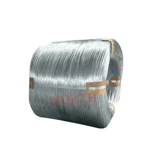 High Quality Hot-Dipped 4mm 14 16 Gauge GI Metal Iron Wire 1mm Thick Customized 20 Gauge Galvanized Flexible Steel Wire