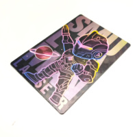 Tarjetas coleccionables holográficas personalizadas de alta calidad