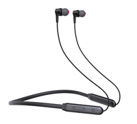 Casque sans fil Microlab Neckband 10 pour V5.3 avec décodage AAC SBC, micro intégré, charge rapide Type-C pour le sport et les voyages