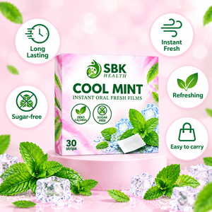 สินค้ามาแรง ฟิล์มอมละลายในปาก รสคูลมินต์ ปราศจากน้ำตาล แคลอรี่เป็นศูนย์ พกพาสะดวก - Product Image 3