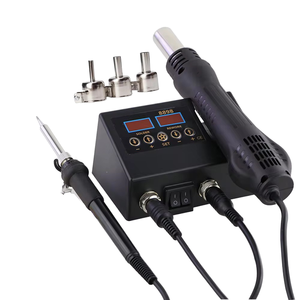 Station de soudage numérique sans fil 2-en-1 JB 8898 60W avec affichage numérique, pistolet à air chaud et fer à souder pour réparation de téléphones portables, <span class=keywords><strong>BGA</strong></span>, SMD, PCB, CI – Nouveau - Product Image 1