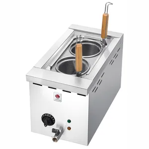 Comercial Hot Pot Donut Fritadeira Macarrão Instantâneo Cozido Que Faz Máquina Automática Noodle Maker Aço Inoxidável Multi-função SS430