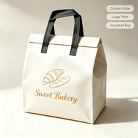 Sac isotherme portable et étanche pour le déjeuner, sac de transport thermique personnalisé pour aliments, sac de livraison pour traiteur, café, pique-nique