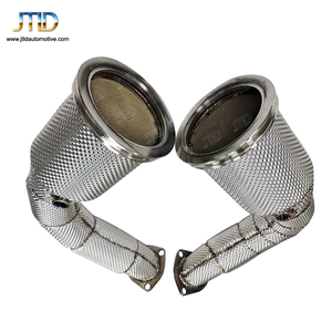 Downpipe Catalizzato Euro V a 200 celle in Acciaio Inossidabile ad Alte Prestazioni per URUS - Product Image 6