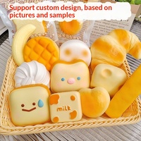 Jouet anti-stress en forme de gâteau de style japonais Kawaii, jouet en PU mignon et moelleux pour adultes et enfants unisexes
