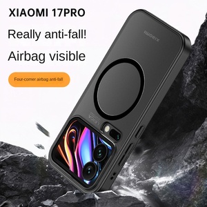 Custodia Protettiva Magnetica Opaca in Silicone Anti-Caduta a Copertura Totale per Xiaomi 17 Pro Max e Xiaomi 17 Pro - Product Image 2