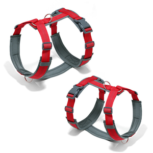 Harnais de poitrine pour gilet pour animaux de compagnie de Type H laisse de marche pour <span class=keywords><strong>chien</strong></span> harnais pour animaux de compagnie respirant réglable anti-déflagrant avec matériel de plongée - Product Image 4