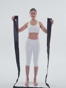 Ceinture <span class=keywords><strong>de</strong></span> compression amincissante pour femme, <span class=keywords><strong>bande</strong></span> <span class=keywords><strong>de</strong></span> sudation abdominale, effet sauna, élastique, sans couture, en polyester épaissi - Product Image 1