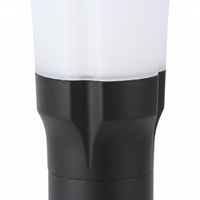 Lampe solaire carrée en aluminium pour jardin, éclairage de pelouse extérieur étanche à LED avec batterie et prise secteur pour cour et jardin