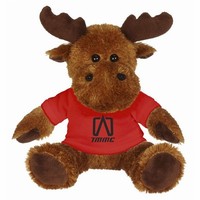 Élan en peluche avec t-shirt personnalisable