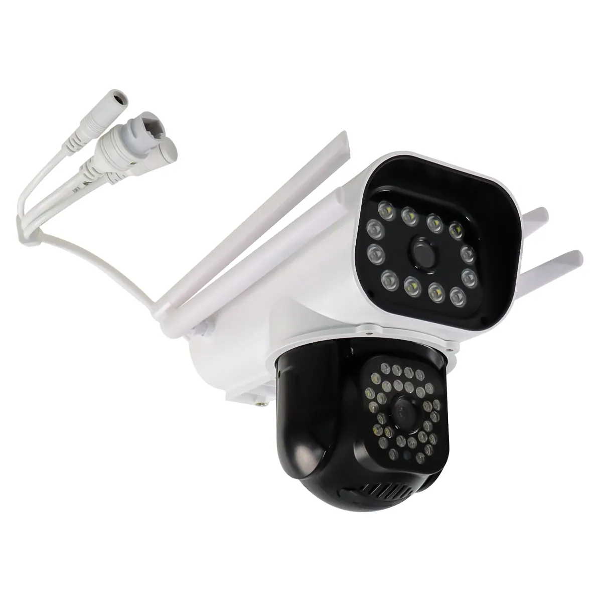 Hot Bán 4K Hai-Cách Âm Thanh CCTV IP Camera Tầm Nhìn Ban Đêm Không Thấm Nước Ngoài Trời Màn Hình Kép Wifi Ghi Giám Sát Nhà NVR Đám Mây