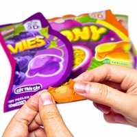 OEM ODM Halal 150g Permen Gummy Persik Magic Peel Berlapis Lembab dan Kenyal Label Pribadi Pabrik Mencari Distributor