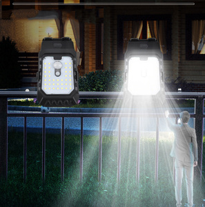 Lampe de jardin LED facile à installer avec capteur Lampe solaire à induction en silicone polycristallin automatique en matière plastique Clip Light - Product Image 3