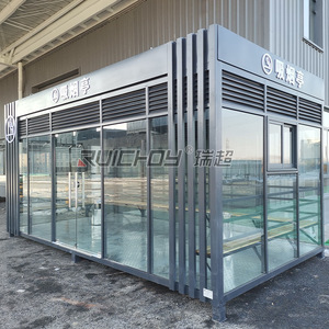 Abri de fumage extérieur Ruichoy, structure en aluminium, design moderne, autoportant, mobile, pour usage professionnel - Product Image 2