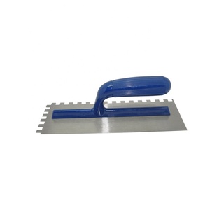 En gros poignée en plastique lame <span class=keywords><strong>crantée</strong></span> <span class=keywords><strong>spatule</strong></span> truelle De Plâtrage - Product Image 4