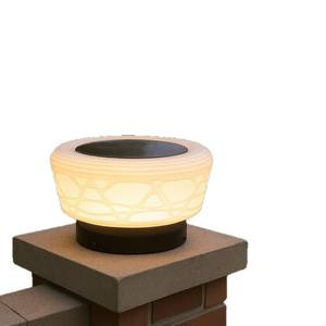 Outdoor <b>Solar</b> Waterproof Pillar <b>Lamp</b> Garden Decorative <b>Lamp</b> Courtyard Gate Pillar <b>Lamp</b> Villa Wall Pillar <b>Lamp</b> - Product Image 5